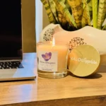 Warm Whispers - Lavender Scented Premium Soy Wax Candle - Image 5