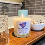 Warm Whispers - Lavender Scented Premium Soy Wax Candle - Image 2